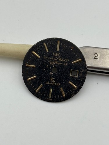 Iwc quartz 22mm dial - sl,