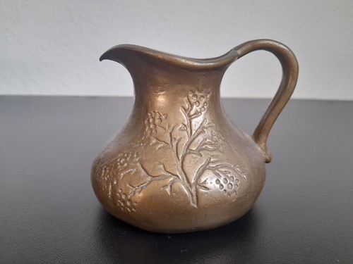 Messing vase kanne massiv - /,