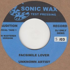 Unknown Artist Facsimile Lover