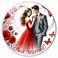  Just Married - Rote Eleganz