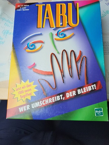 Tabu wer umschreibt - umschreibt,, der