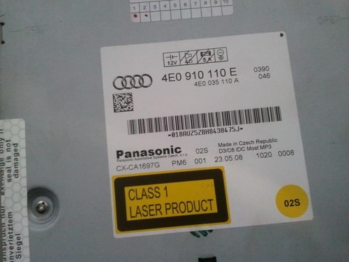 Audi bj2008 original - 4f,