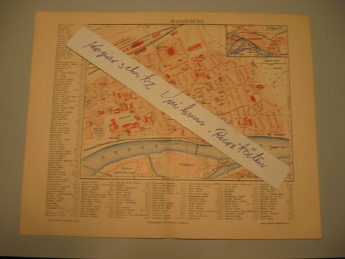 Magdeburg 1889 stadtplan mit - stadtplan,