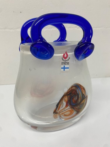 Henkel glas vase mit - henkel-glas-vase,