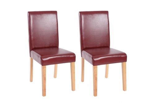 Stühle kunstleder rot - kunstleder,