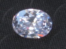 WEISSER SAPHIR 30,95Ct. 6,19g EDELSTEIN QUARZ TOPAS TOP! synthetisch hergestellt