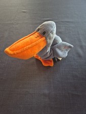 ty Beanie Babies Scoop The Pelican (Pelikan) 1996 Gebraucht Ohne Tag