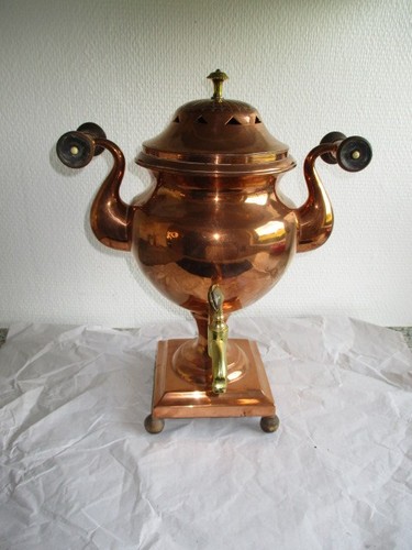Kleines antikes samowar kupfer - samowar,