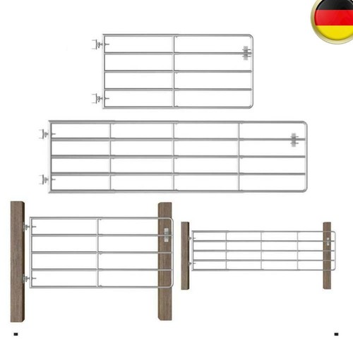 Metall zauntor weidetor - metall, stahl