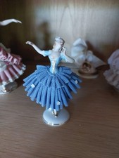  Antique /Vintage Dresden Figurine Porcelain  Dancer Ballerina