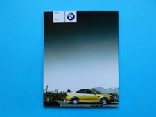 Prospekt / Katalog - BMW M3 E46 - Coupe / Cabrio und M3 CSL - 1/2003