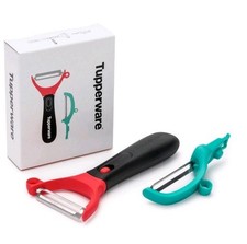 Tupperware Klick System Sparschäler Schälfix Set Universalschäler