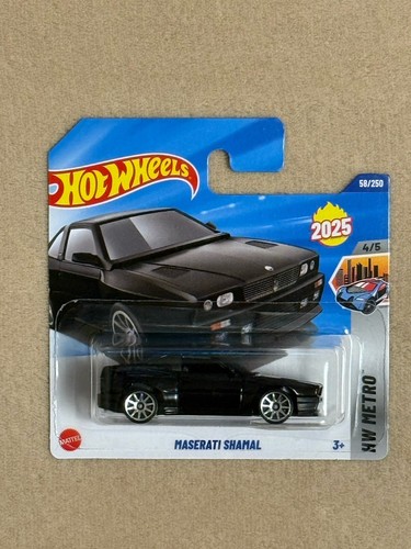Hot wheels maserati shamal - hot,