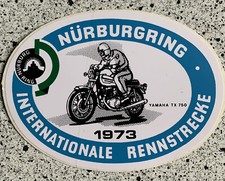 Nürburgring Aufkleber 1973 Internationale Rennstrecke ( Yamaha TX 750)