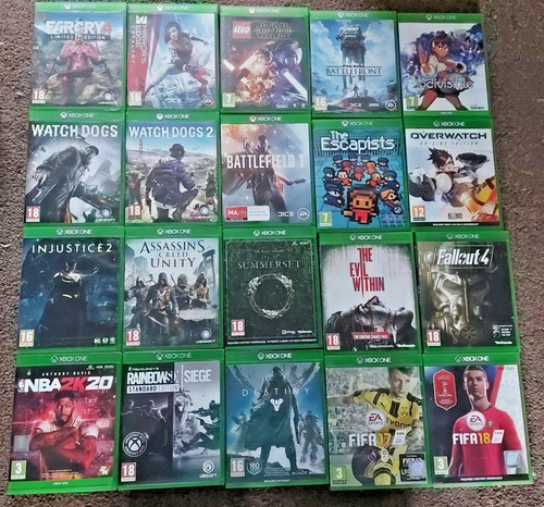 Xbox one games joblot - 20,