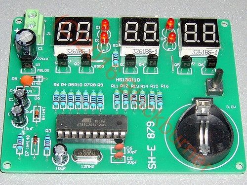 Bausatz 6bit led quartz - bausatz,