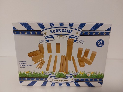 Wikingerspiel kubb rasenschach - wikingerspiel,