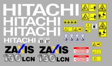 Hitachi ZX 130 LCN Aufkleber