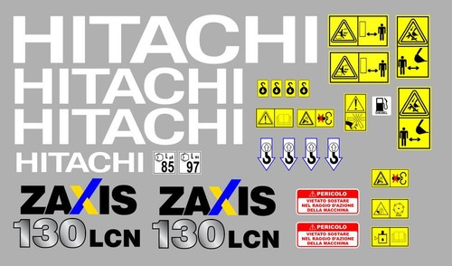 Hitachi 130 lcn - zx,
