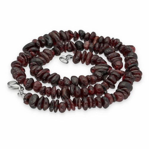 Granat splitterkette mit - splitterkette,