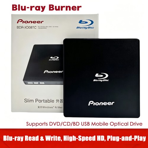 Bdr xd08tc dvd - bd/dvd/cd, blu-ray