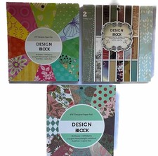 3 x Creative Crafts Scrapbooking Papier Vintage Motivblock Bastelpapier 210gr/q