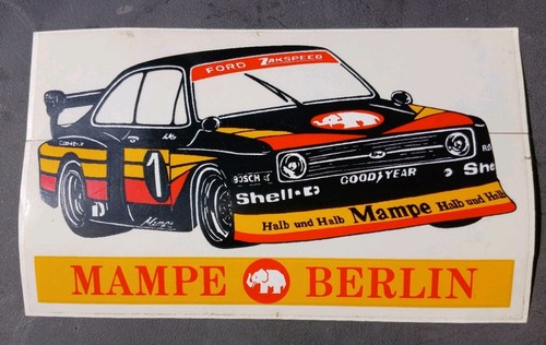 Mampe berlin werbeaufkleber - mampe,
