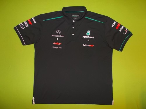 Poloshirt mercedes petronas - mercedes, gp