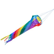 CIM Windturbine 60 RAINBOW wetterfest Ø12cm Länge 60cm Windsack Kugellagerwirbel