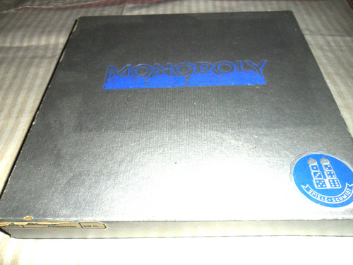 Monopoly holz silber edition - silber,
