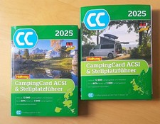 ACSI CampingCard & Stellplatzführer 2025 inklusive Ermäßigungskarte, 2 Bände