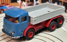 Faller AMS 5771 - Büssing LKW mit Schiebechassis, 60er Jahre Spielzeug  #EBS1581