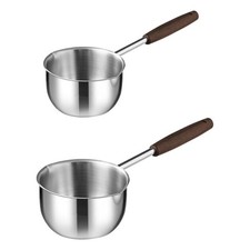 Heißölpfanne Ölwärmer Topf bequemer Griff leicht zu reinigen antihaftbeschichtet klein