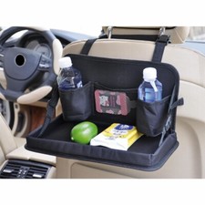 Tisch Auto Autositz klappbar Tasche Organizer isoliert warm-kalt Getränkehalter