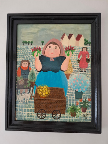 Naive malerei ölgemälde von - naive,
