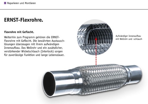 Ernst flexrohr abgasanlage - flexrohr,