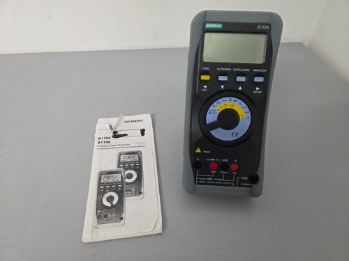Siemens b1105 trms multimeter - siemens,