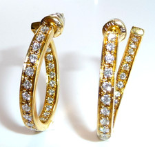 Ohrringe 750 Gelbgold  1.56ct