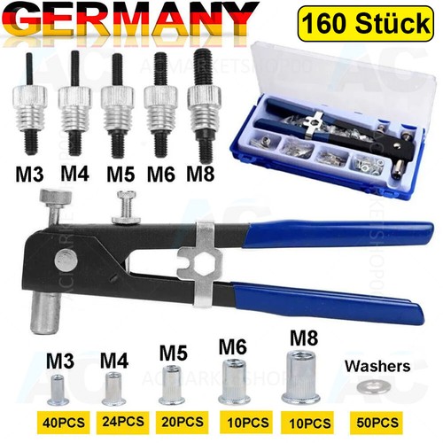 160 tlg nietmutternzange - 160-tlg,