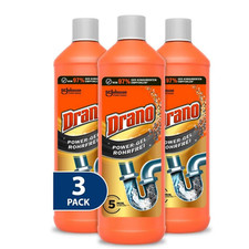 Drano Power Gel Drain Cleaner Kitchen Bathroom 3-pack 3 x 1 L