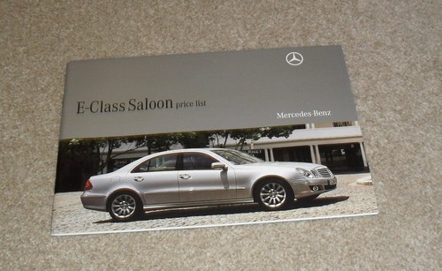 Mercedes klasse limousine - e,