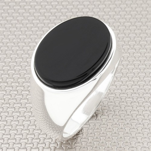 Herrenring aus 925er silber - aus,