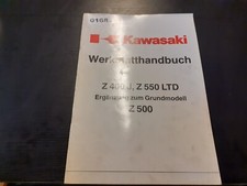 0168 Motorrad Werkstatthandbuch Kawasaki Z 400 J / 550 LTD - Ergänzung