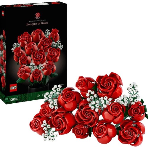 Lego icons 10328 - 10328, rosenstrauß