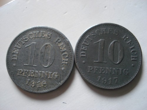 Deutsches reich x 10 - x,