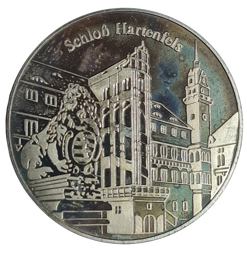 Ddr medaille 1000 - medaille, torgau