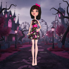 MONSTER HIGH DMD47 DRACULAURA (GEN 2) / MATTEL 2016