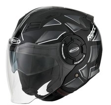 ROCC 285 Jethelm schwarz/weiss