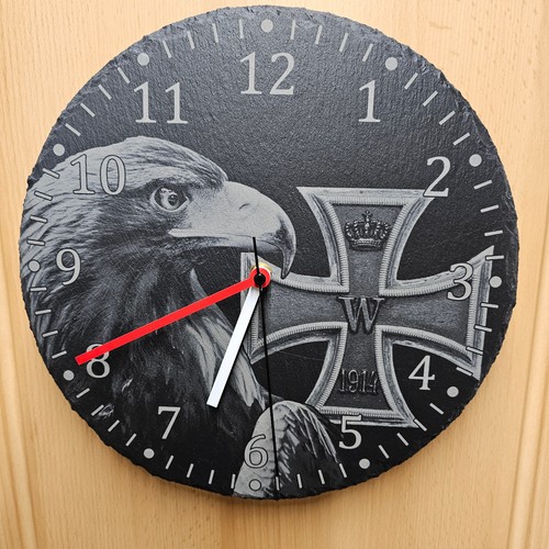 Adler wanduhr mit - adler,