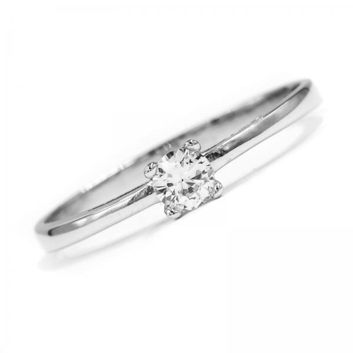 Ring mit brillantsolitär - mit,